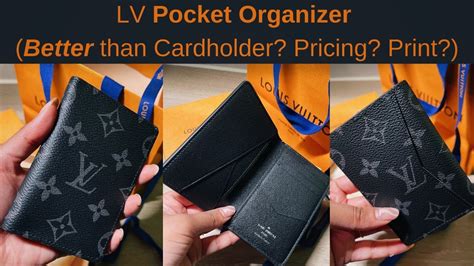 lv glitch pocket organizer